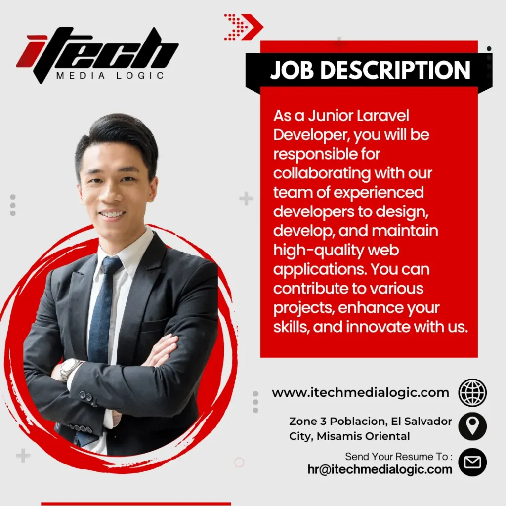 Laravel Developer job posting Job Description
